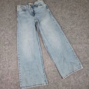 Levi's '94 Baggy Wide Leg Jeans Light Blue Wash High Rise Denim sz 25 Retro Y2K